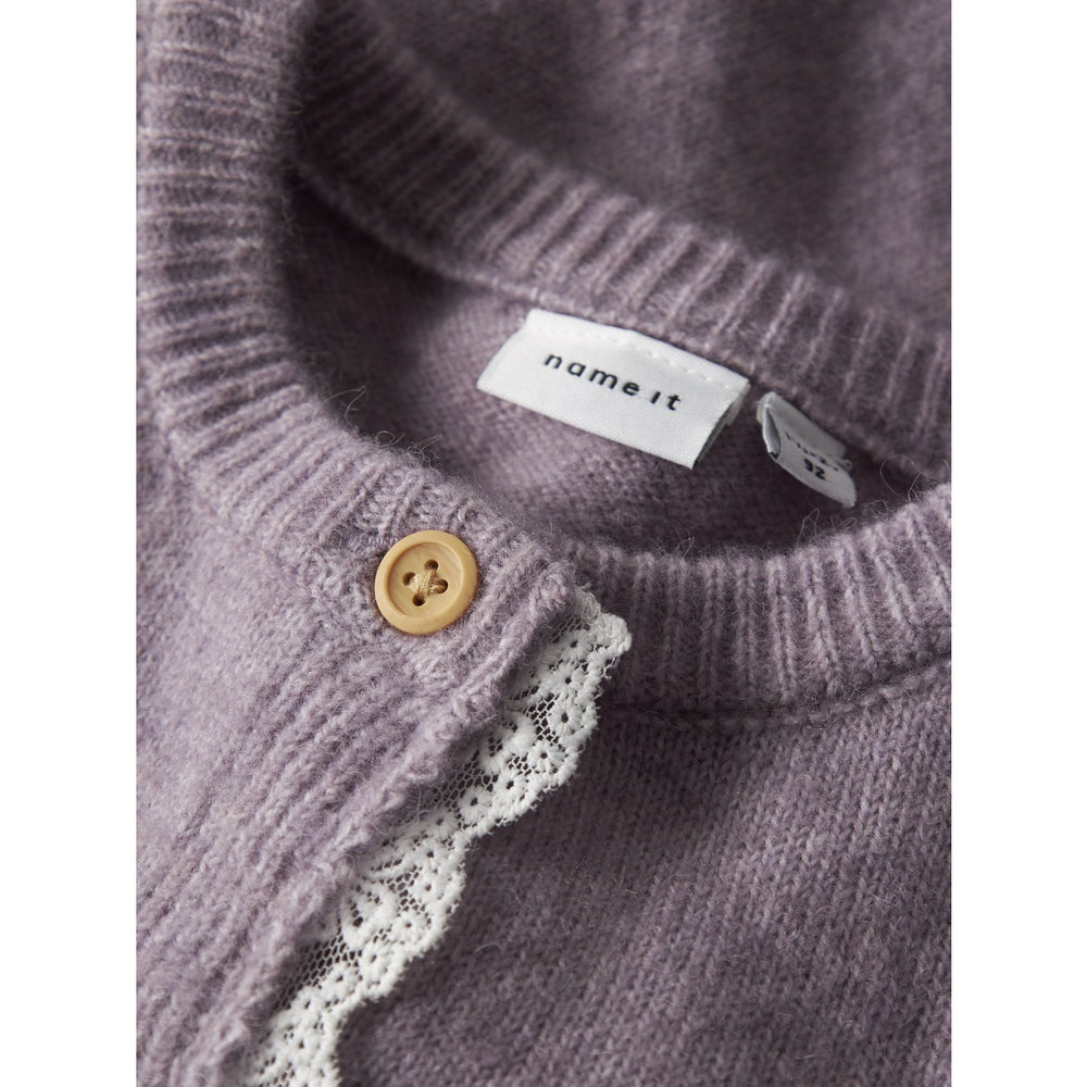 Køb Name It Keepsake Lilac Nmfrikimmi Ls Knit Card