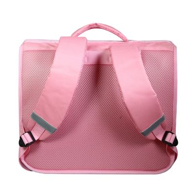 Cartable avec rabat réversible Barbie - 2 compartiments - rose - Bagtrotter