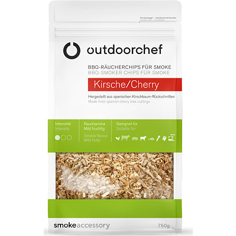 Outdoorchef rygechips - kirsebær