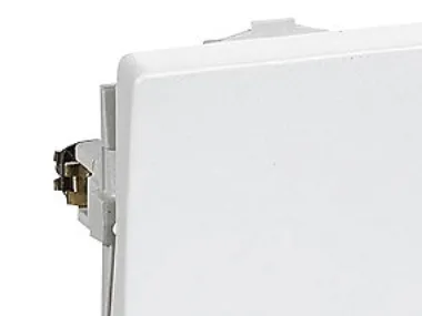 LAURITZ KNUDSEN Fuga® afbryder 1 polet 16A 250V hvid.