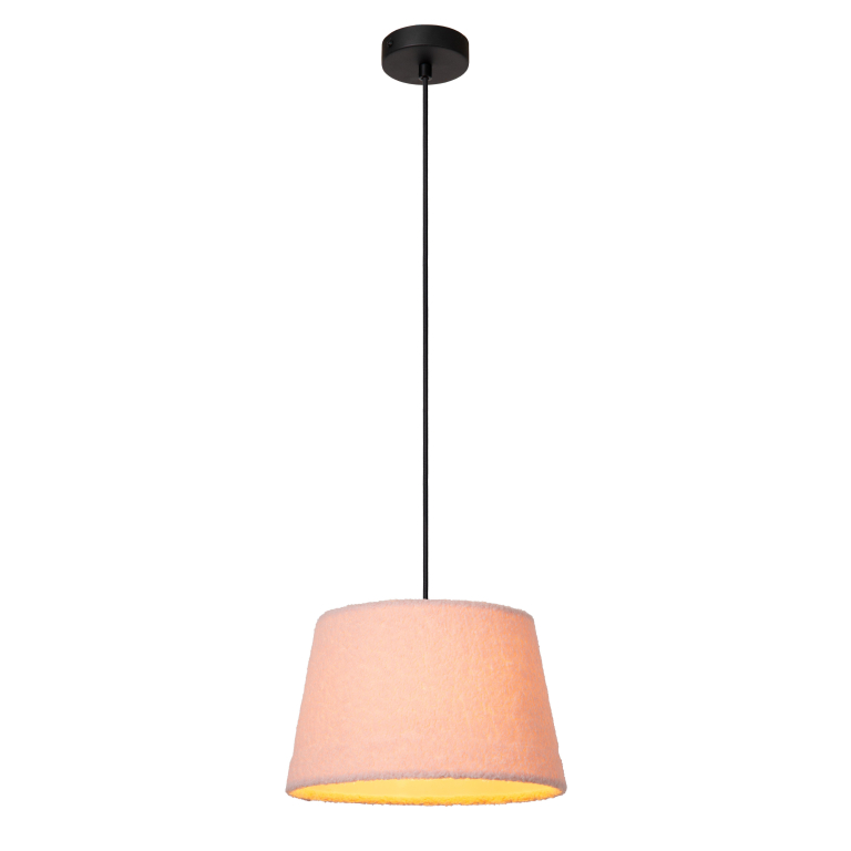 Lucide Woolly hanglamp beige