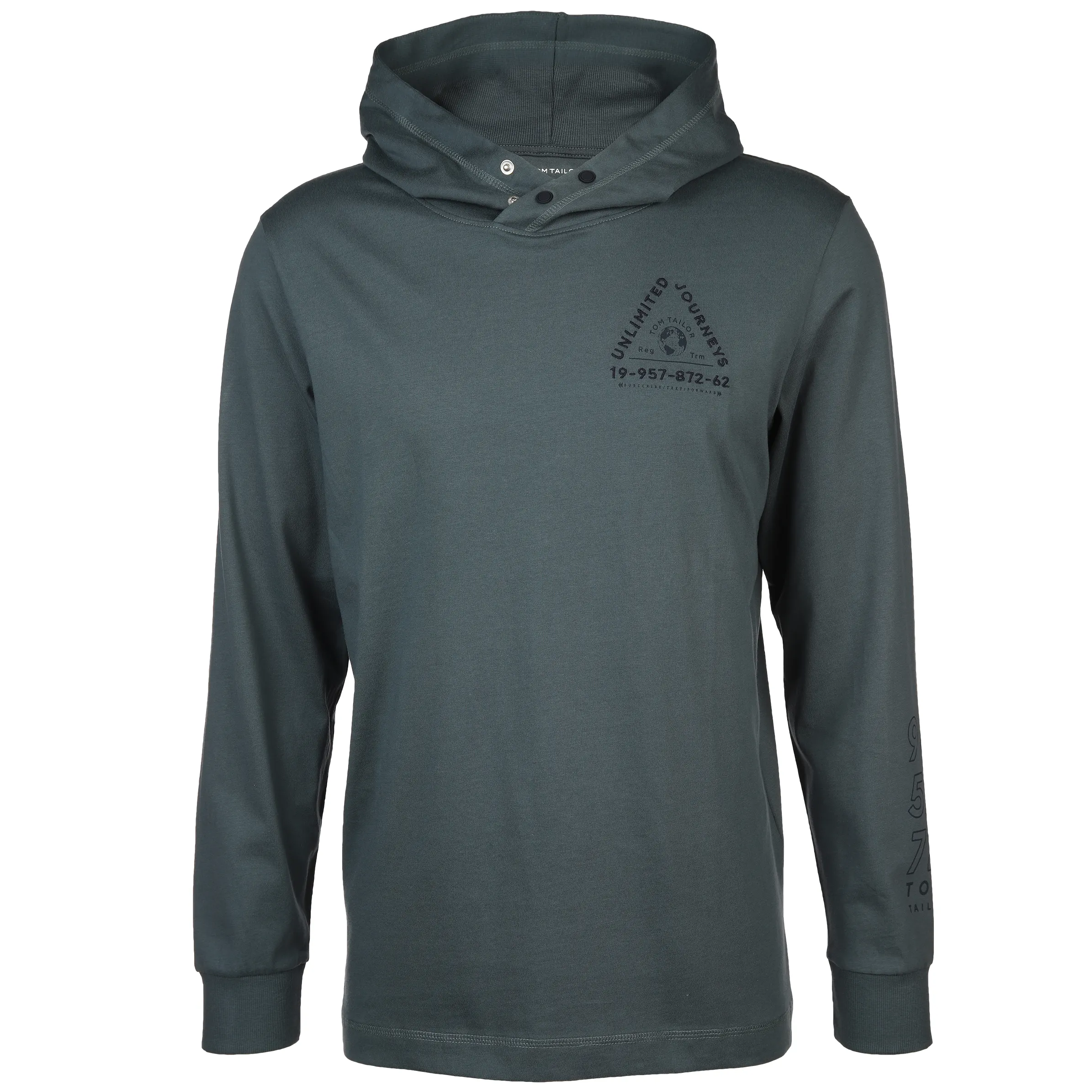Herren Longsleeve mit Kapuze