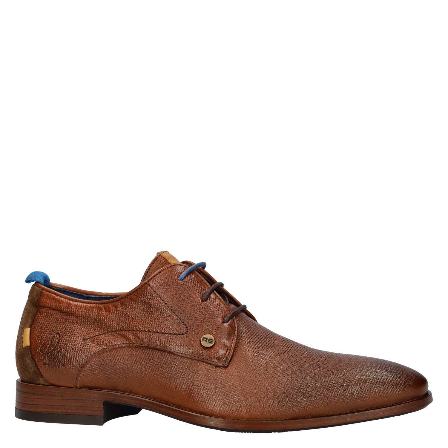 Greg Wall nette heren schoenen Rehab Cognac