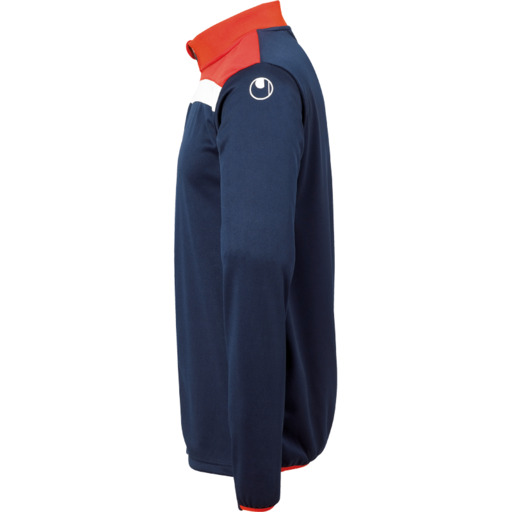 Jaqueta Offense 23 Poly Azul Marinho/Vermelho/Branco Uhlsport