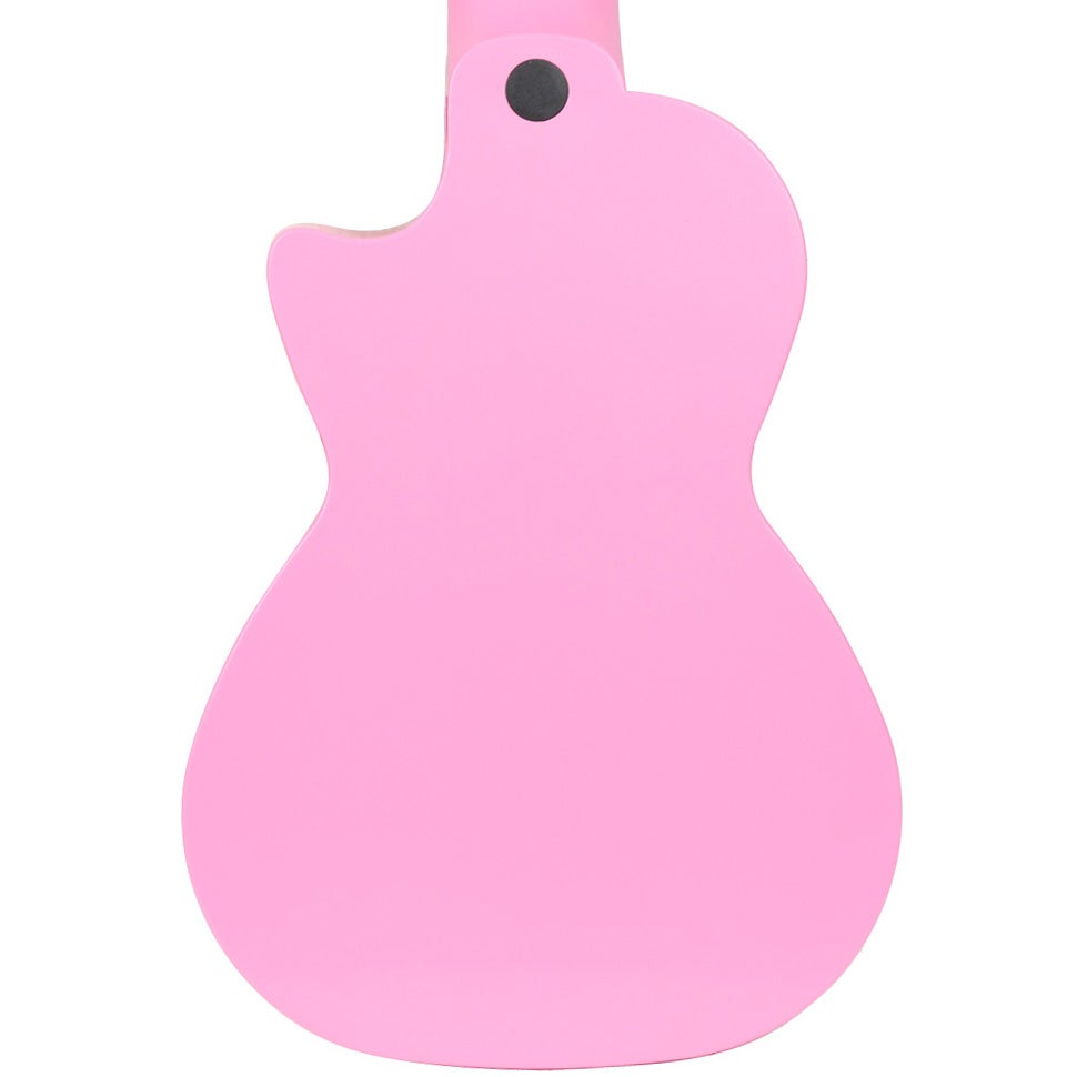 Korala PUG-40-PK polycarbonaat guitarlele roze