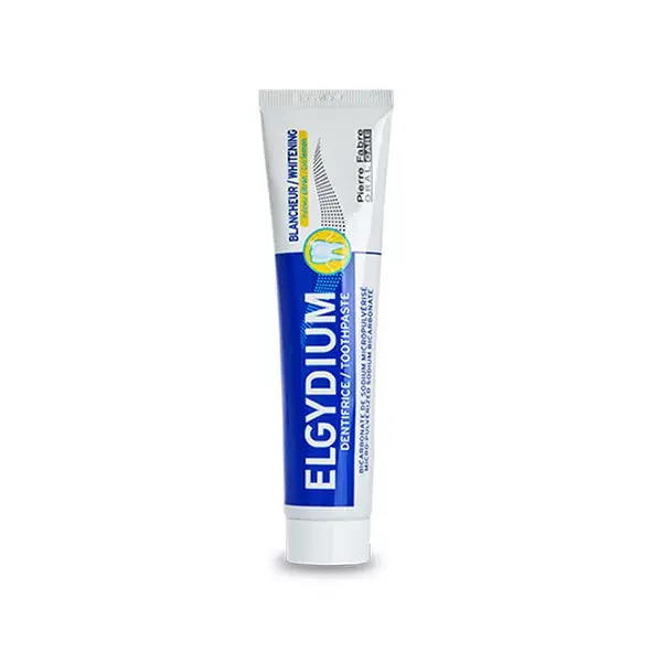 Pasta de dentes clareadora Elgydium com aroma de limão fresco, 75ml