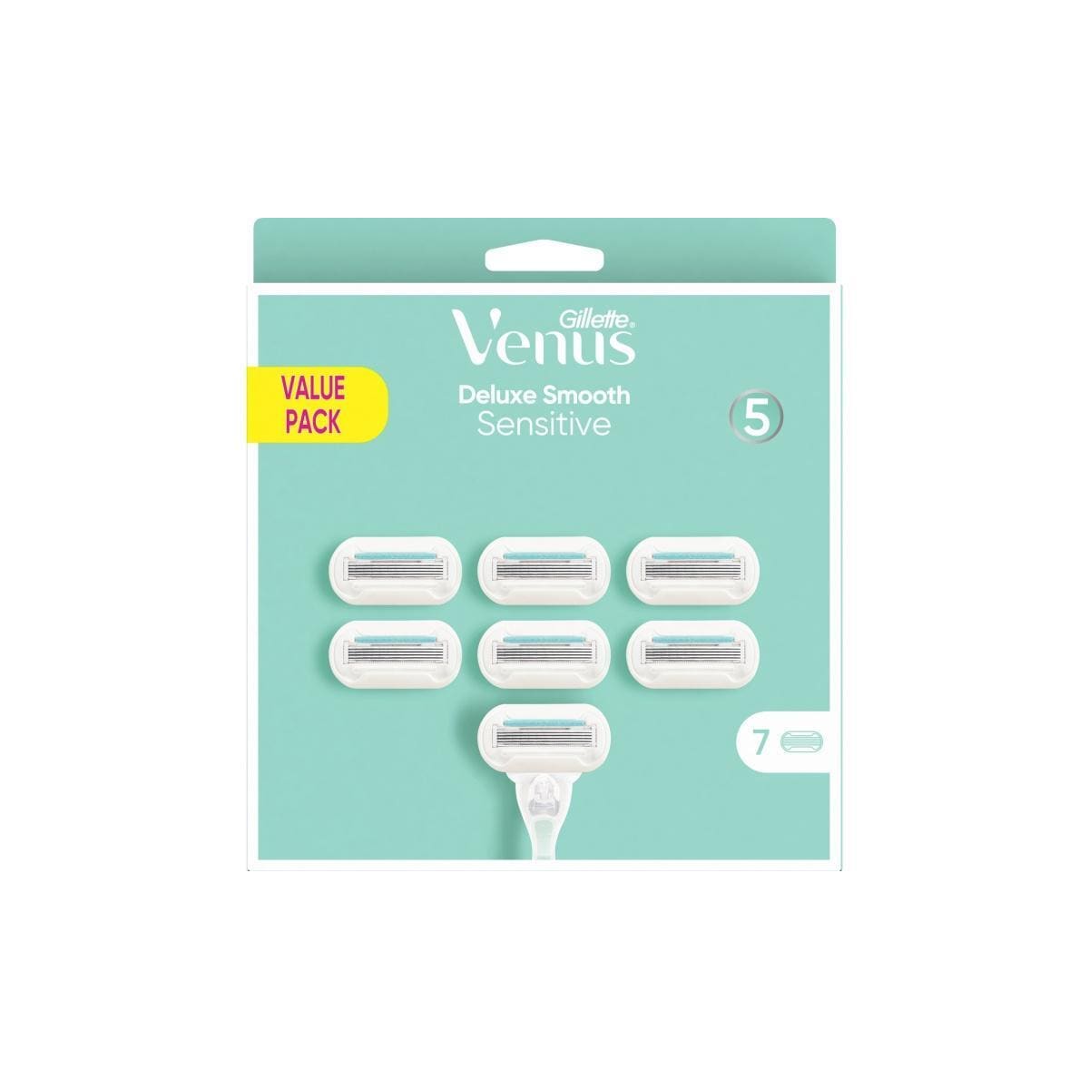 Gillette Venus Rakblad Extra Smooth Sensitive 7st