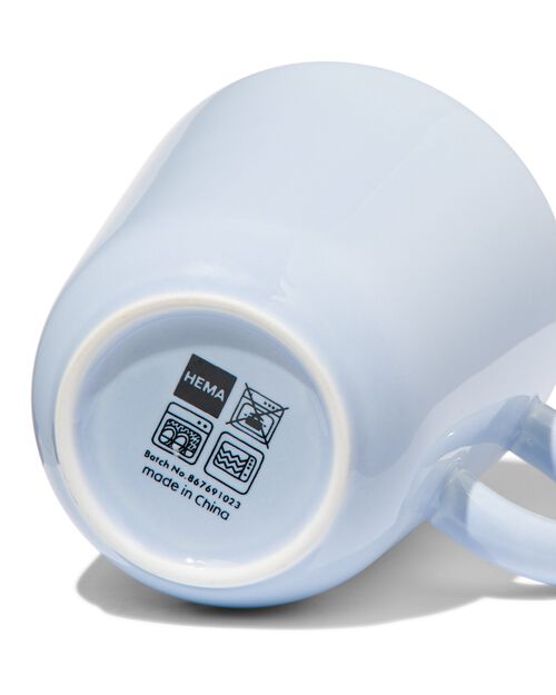 mug 280ml - new bone bleu - vaisselle dépareillée