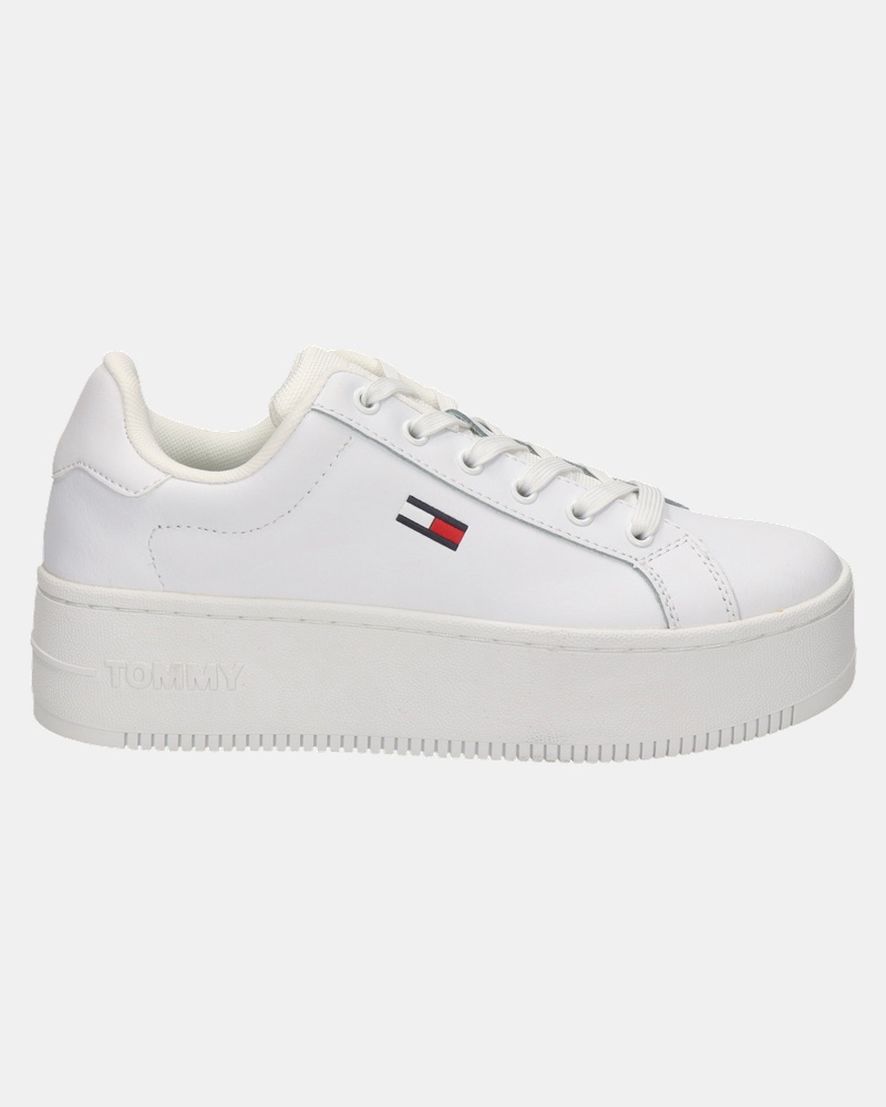 Tommy Jeans Lage sneakers  - wit