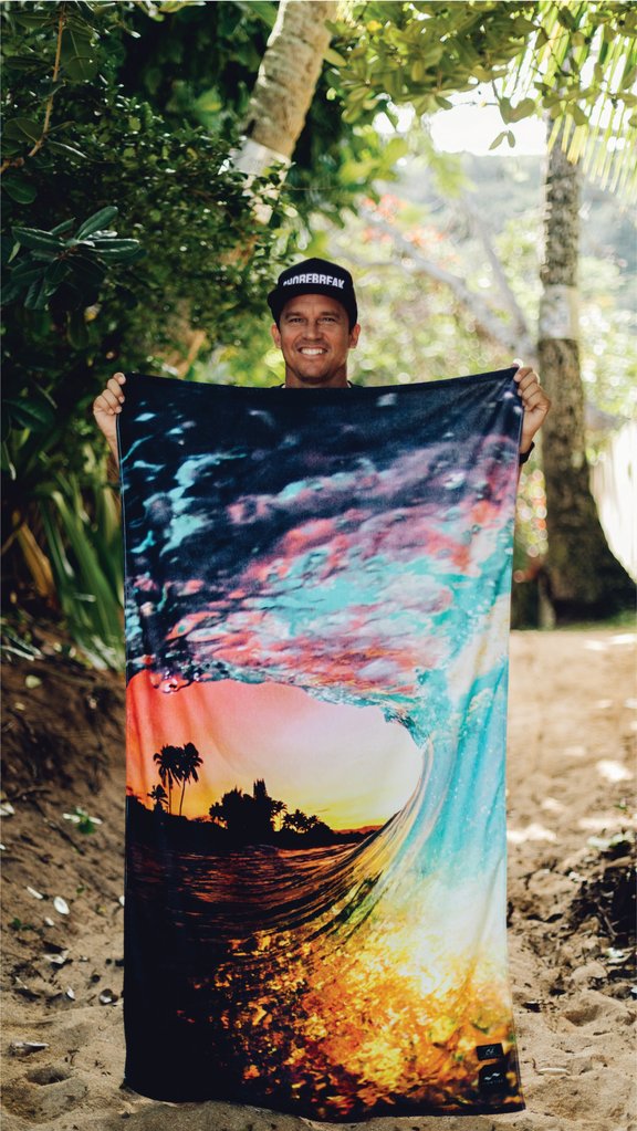 Slowtide Serviette de plage - Rainbow save Ice