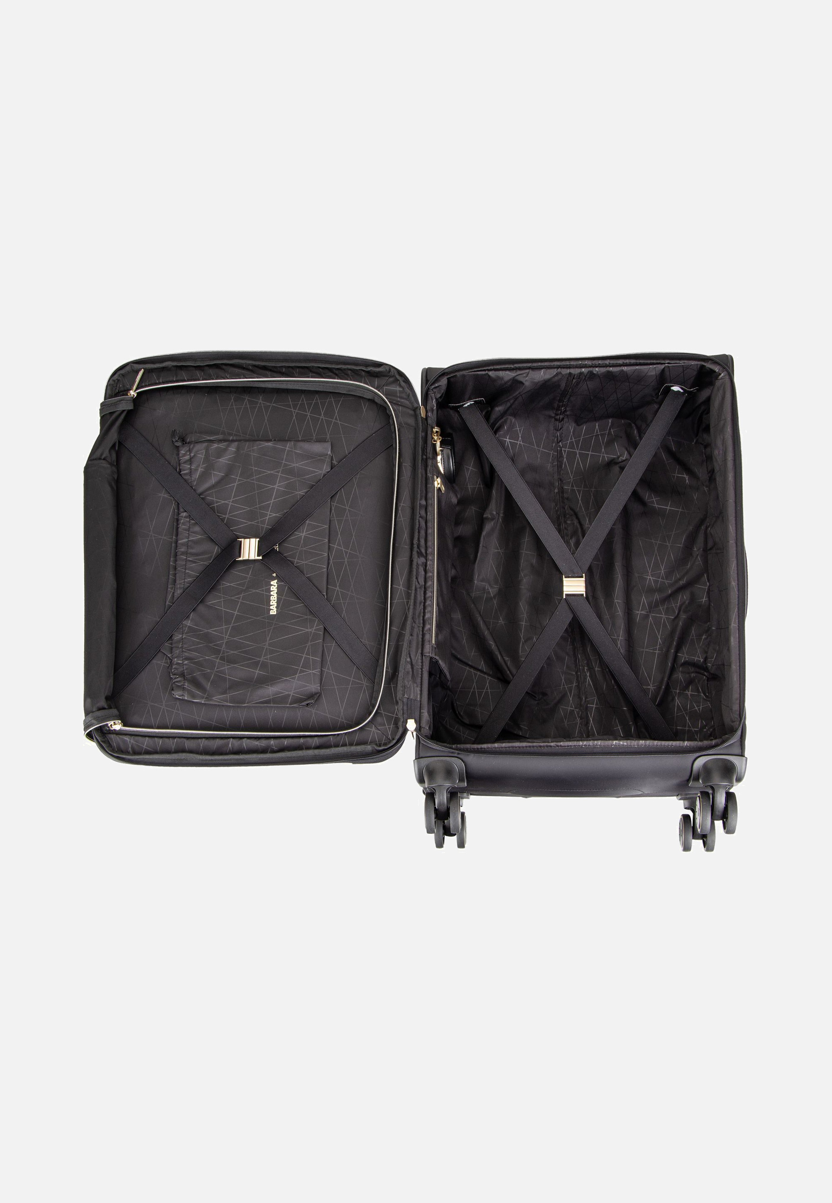Barbara Stepp 4W Trolley M Exp Black - Koffer