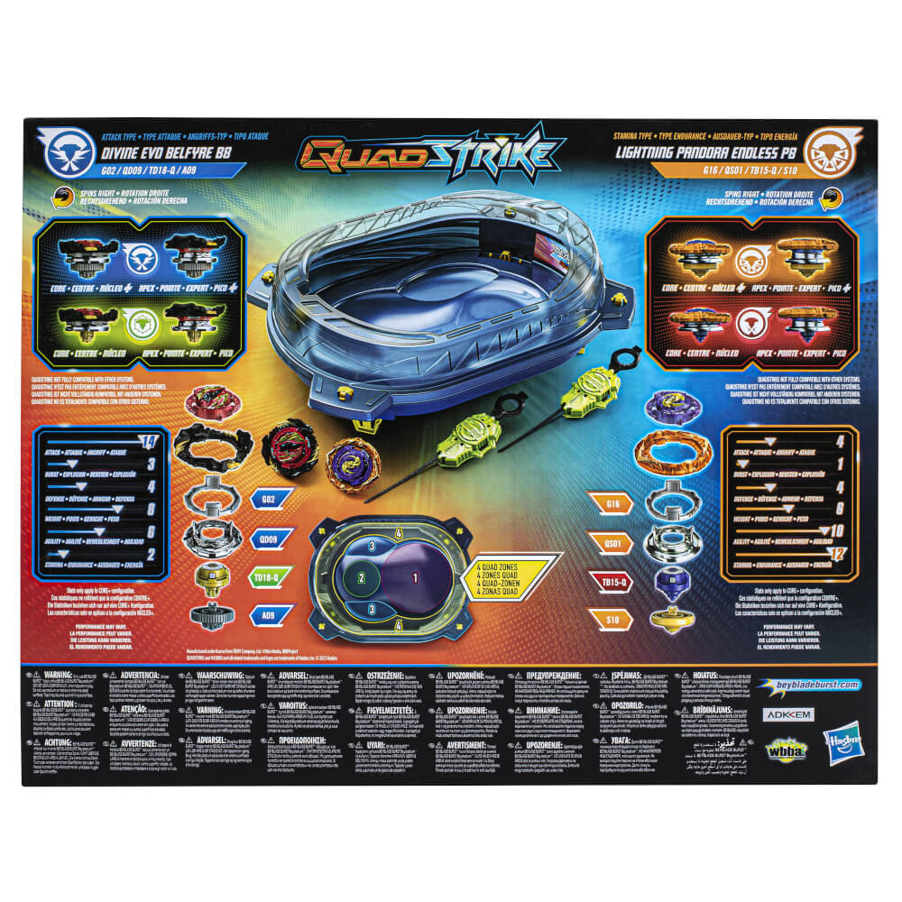 BEY QS Thunder Edge Battle Set
