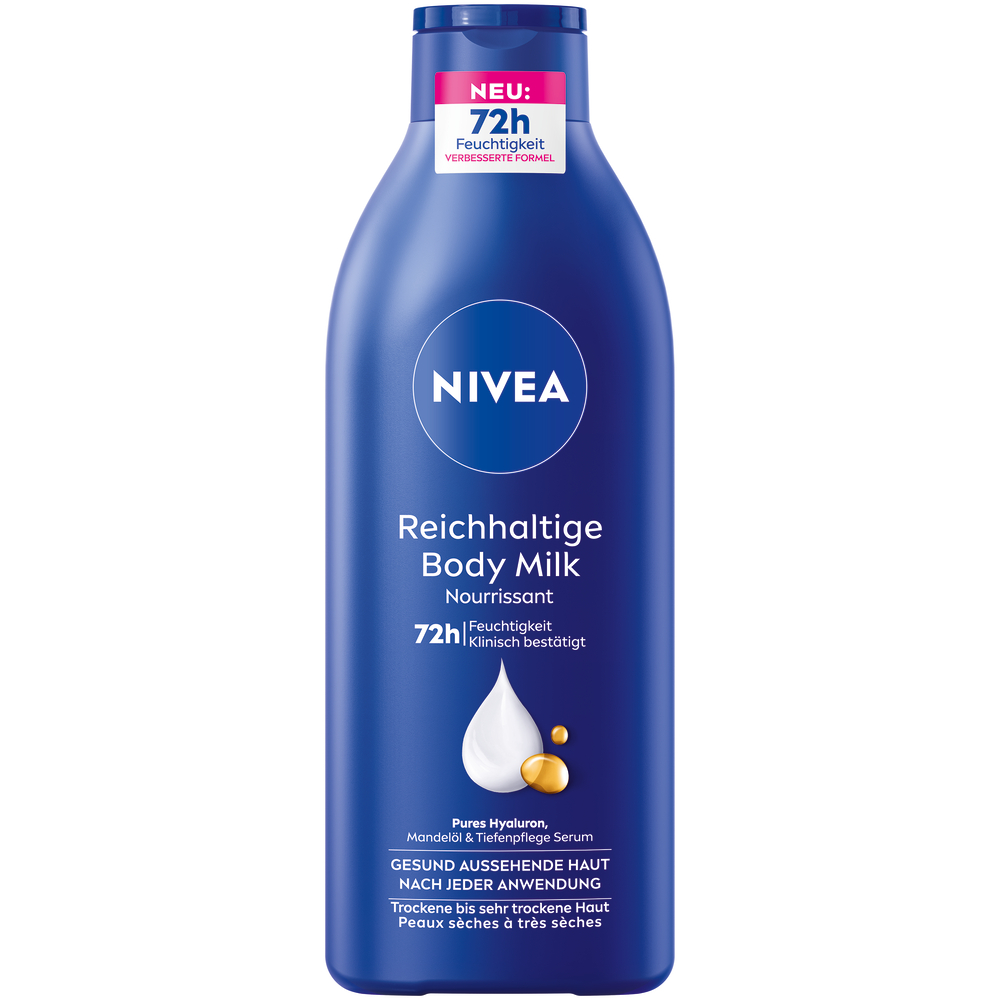 Nivea Body Milk Milch reichhaltig Fl 400 ml