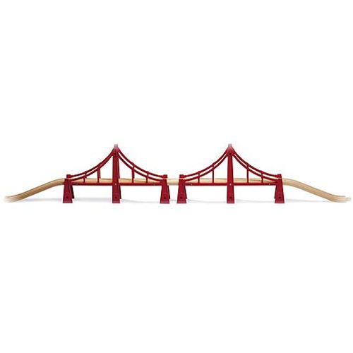 brio dubbele hangbrug - 5-delig