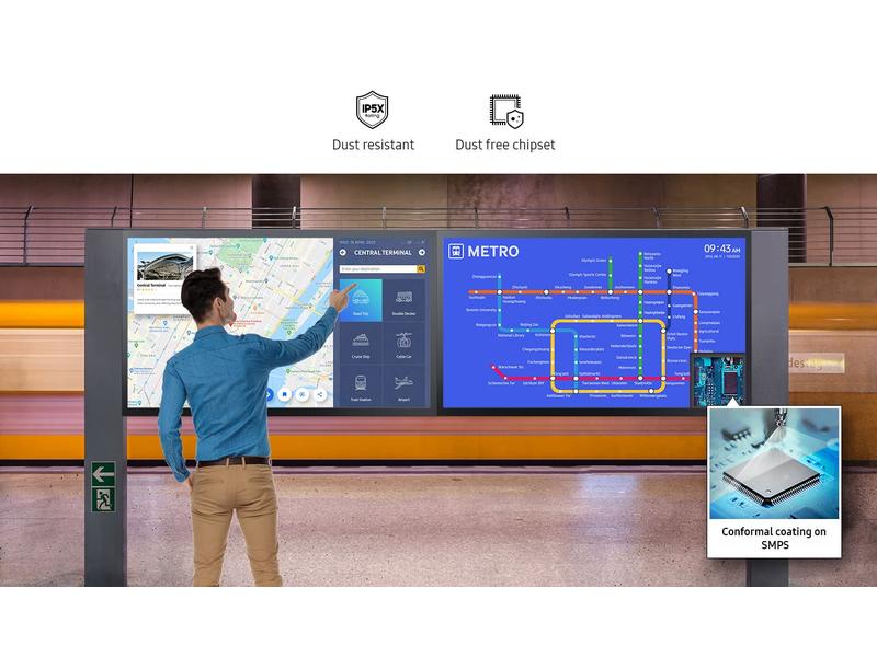 Samsung Touch Display QM43B-T Kapazitiv 43 