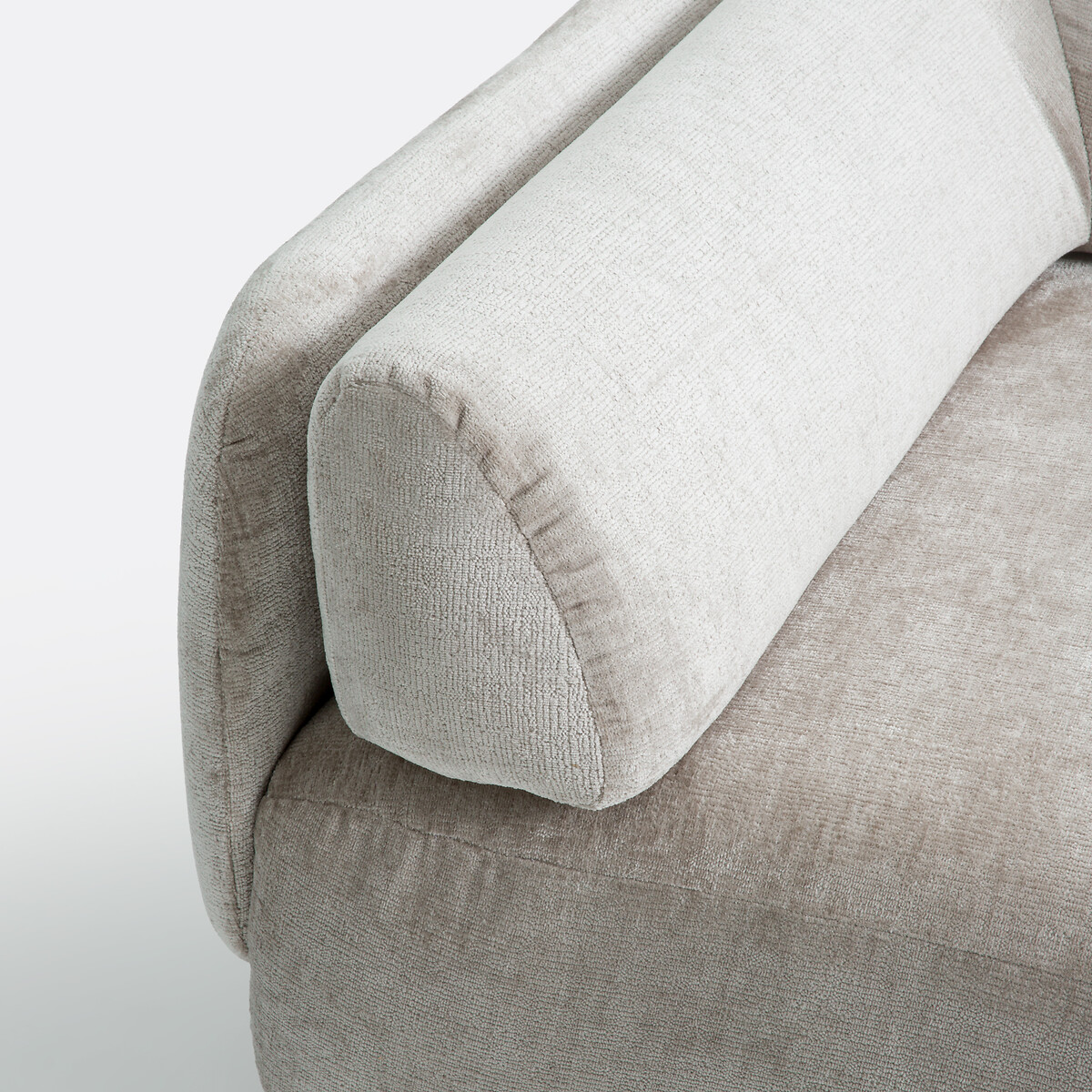 LA REDOUTE INTERIORS<br>Cadeira comprida, lado direito, roda dupla, Meridiano