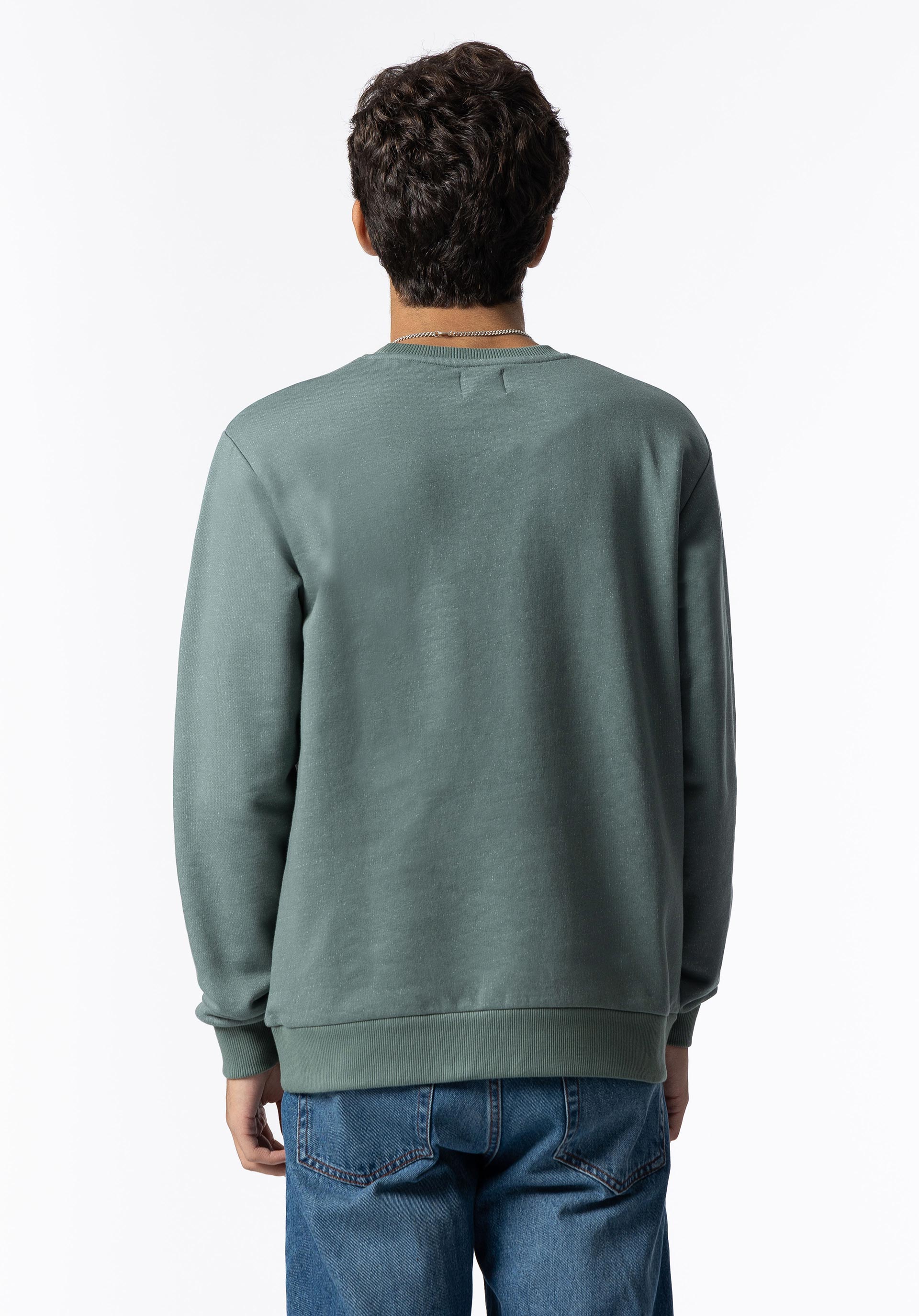 Sweatshirt com Bordado Frontal