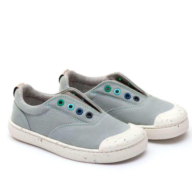Tip Toey Joey Tip Toey Joey Kidos Sneakers Spice Green Salvia Canvas