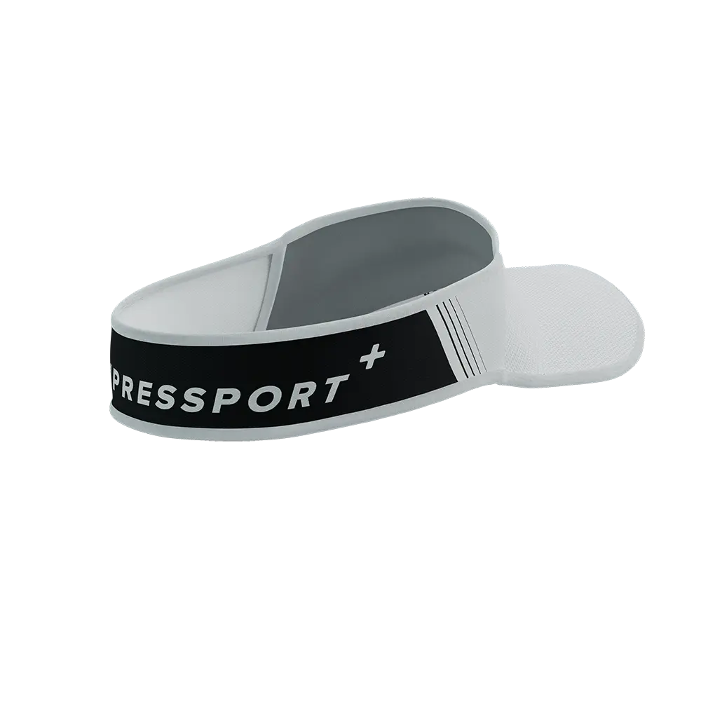 Compressport Visor Ultralight Wit/Zwart
