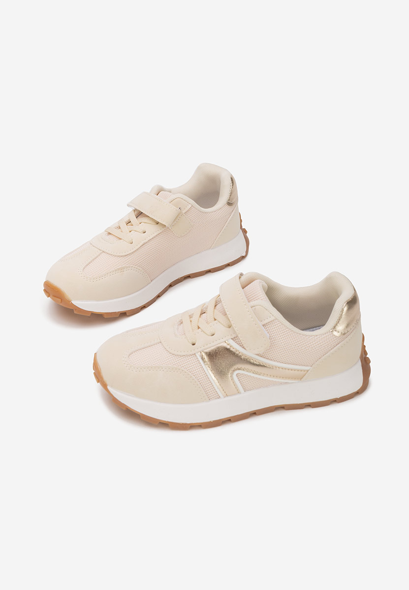 Baskets pour enfants beige Sploosh