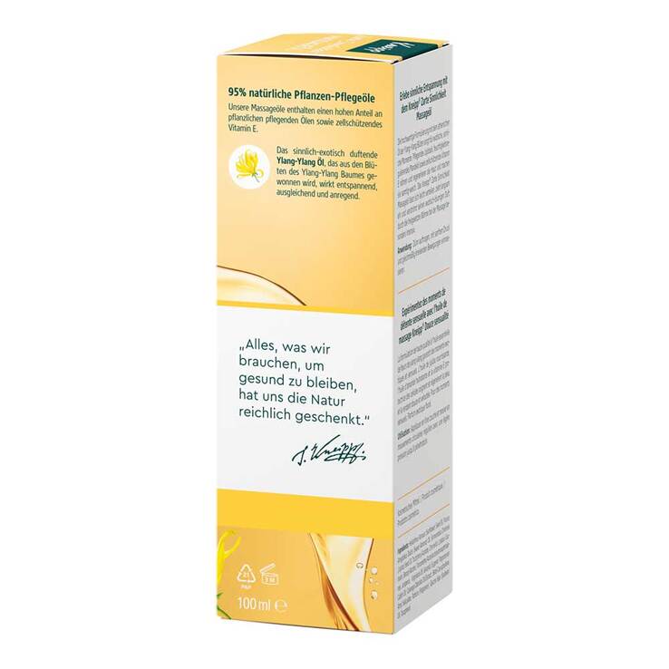 Kneipp Massageöl Zarte Sinnlichkeit, 100 ml