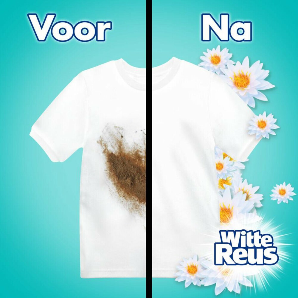 2x Witte Reus Wasmiddel Frisse Reus Gel Lotus 77 Wasbeurten3,465 liter