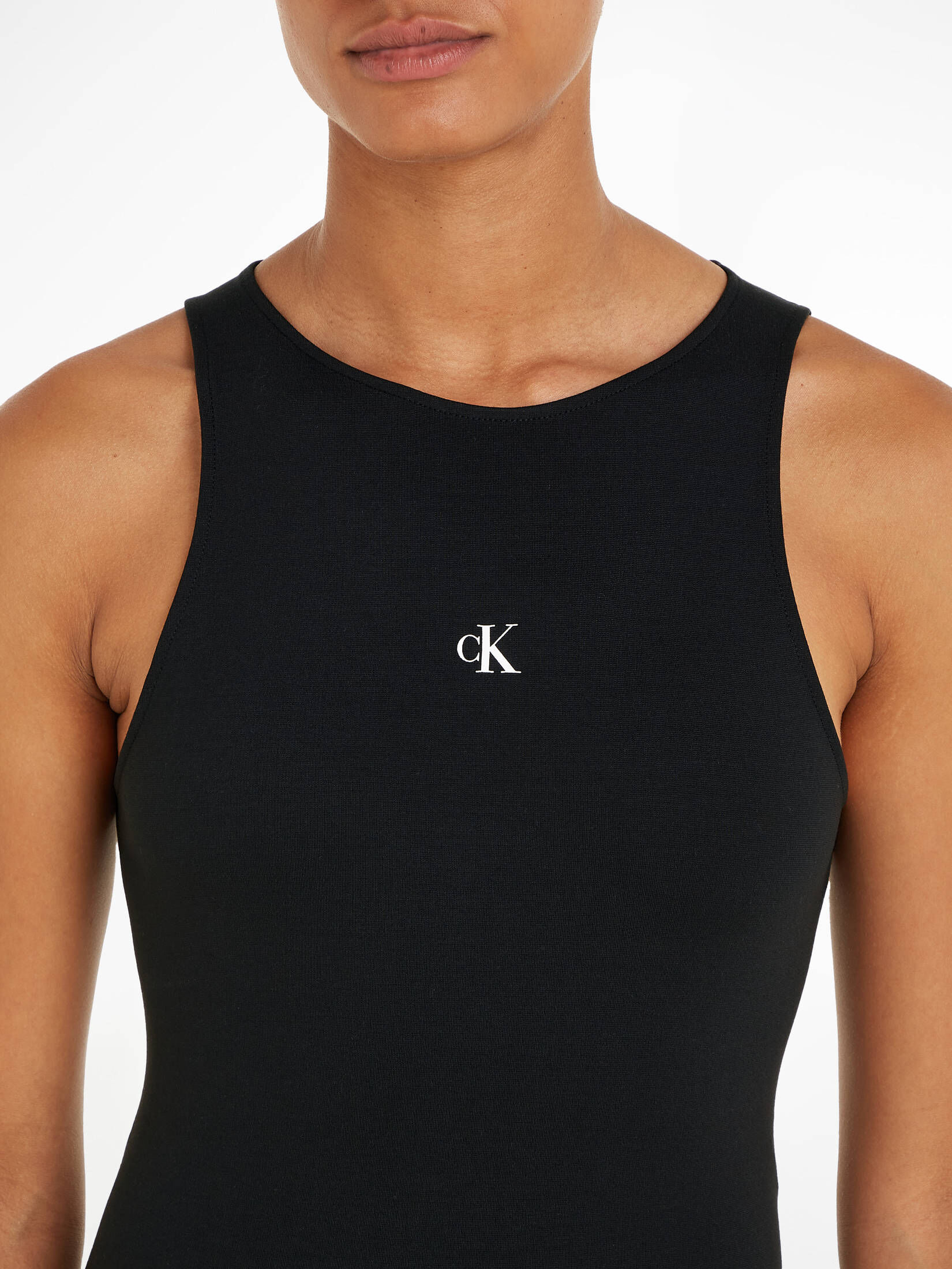 CALVIN KLEIN JEANS| Damen Kleid RACERBACK MILANO