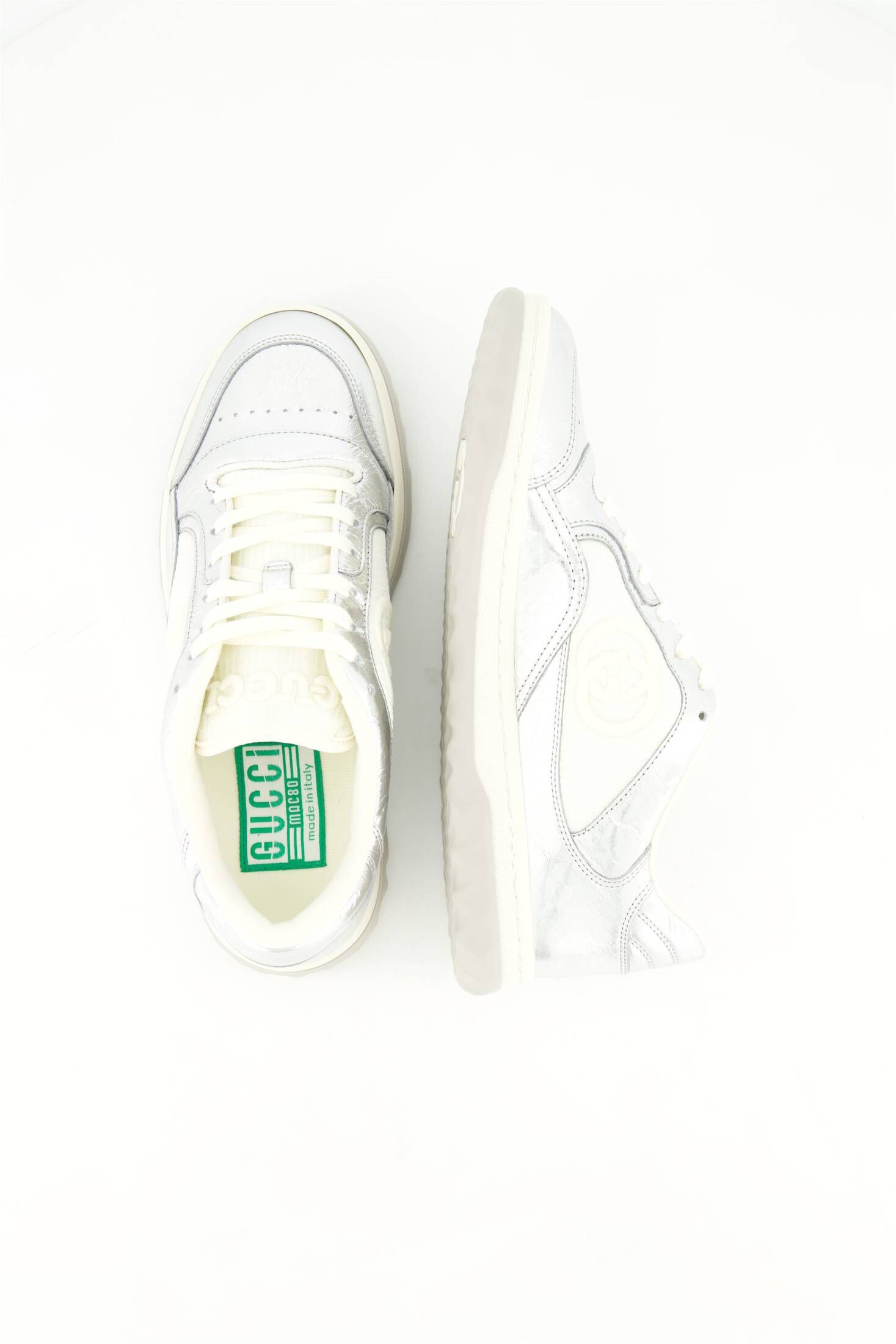 Gucci| Damen Sneaker MAC80 silbermetallic