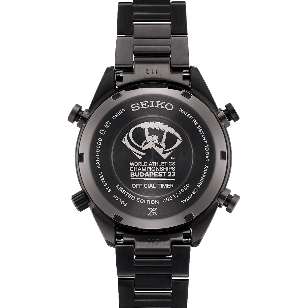 Seiko Prospex Speedtimer Solar World Athletics Championships Limited Edition