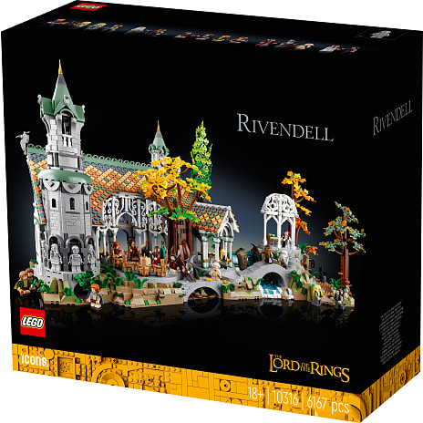 LEGO Icons Ringenes Herre: Kløvedal 10316