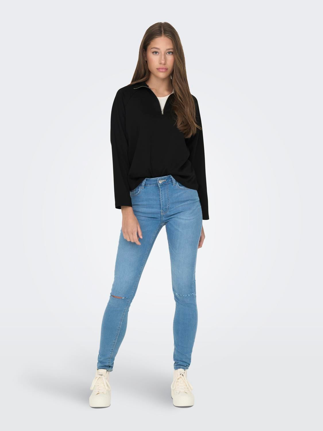 JDYELDORA Sweatshirt Black