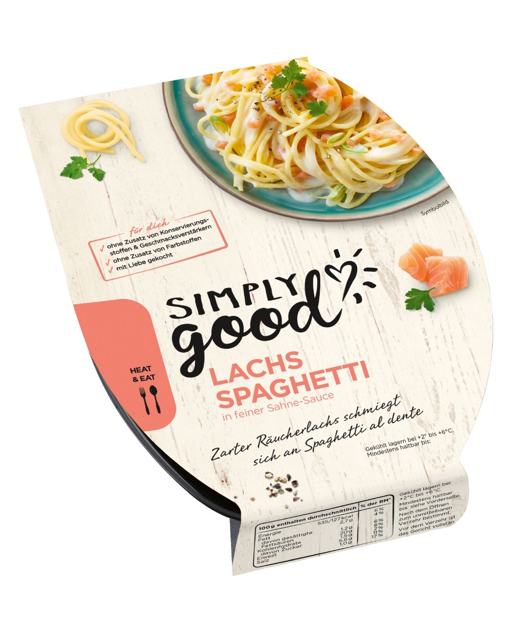 Simply Good Spagetti mit Lachs