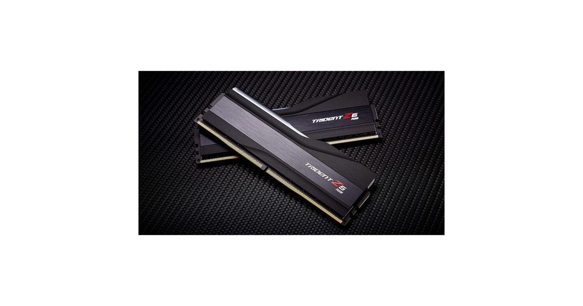 G.Skill32 GB DDR5-6000 Kit werkgeheugen  (Zwart, F5-6000J3040F16GX2-TZ5RK, Trident Z5 RGB, XMP)