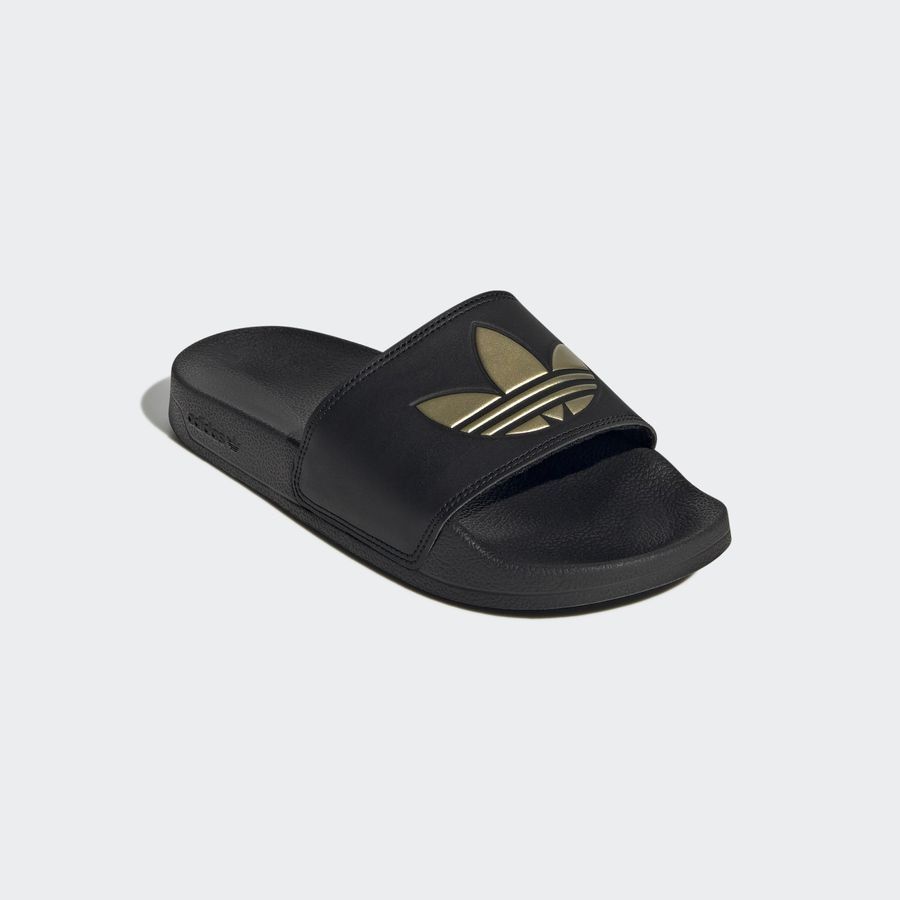 adidas Originals Claquettes adilette Lite - Noir/Doré Femme
