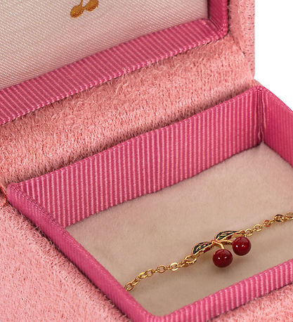 Konges Sløjd Armband - vergoldet - 24 Karat Gold - Cherry