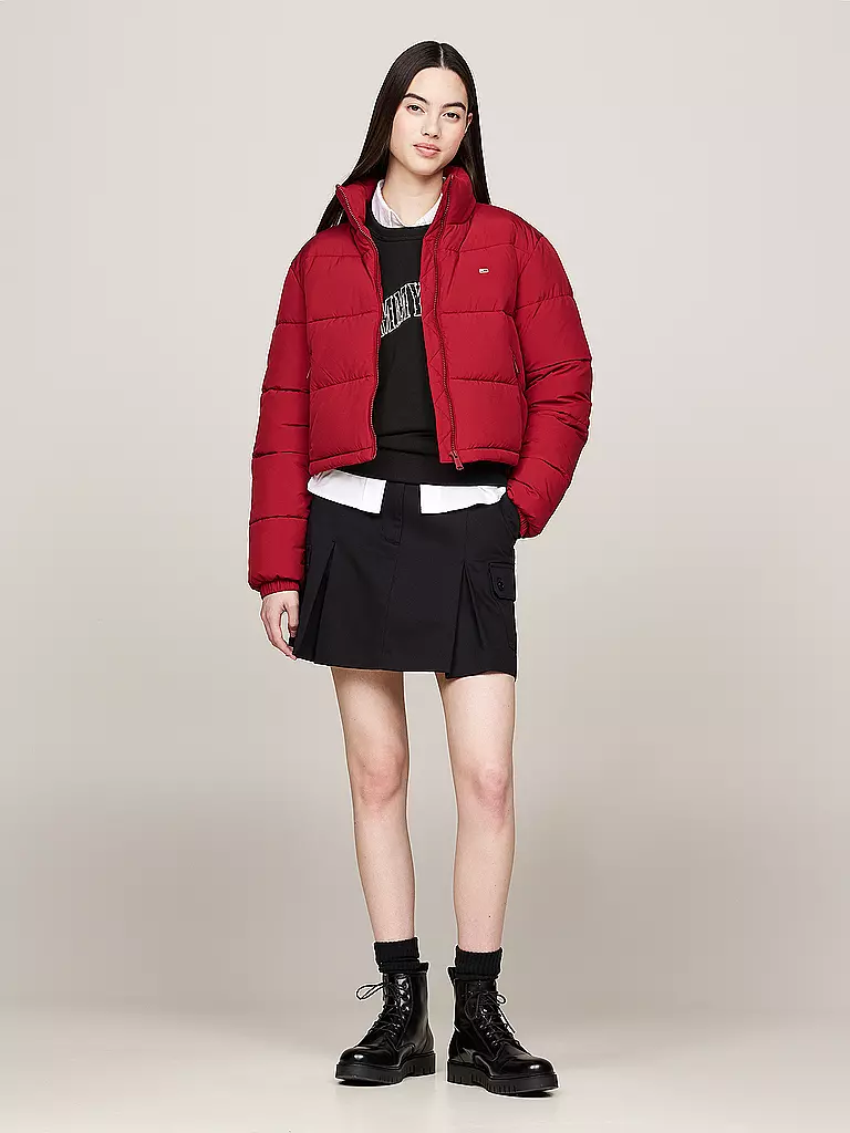 TOMMY JEANS Steppjacke rot