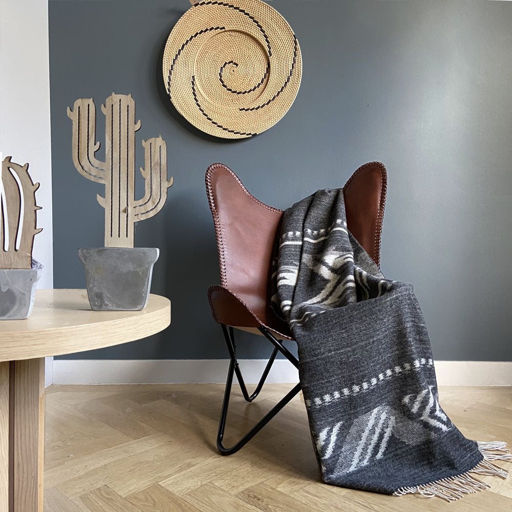 Malagoon Mochica Wool Deken - 140 x 200 cm