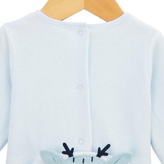 Petit Cocon Pyjama   Bleu Air        de               P'tit bisou