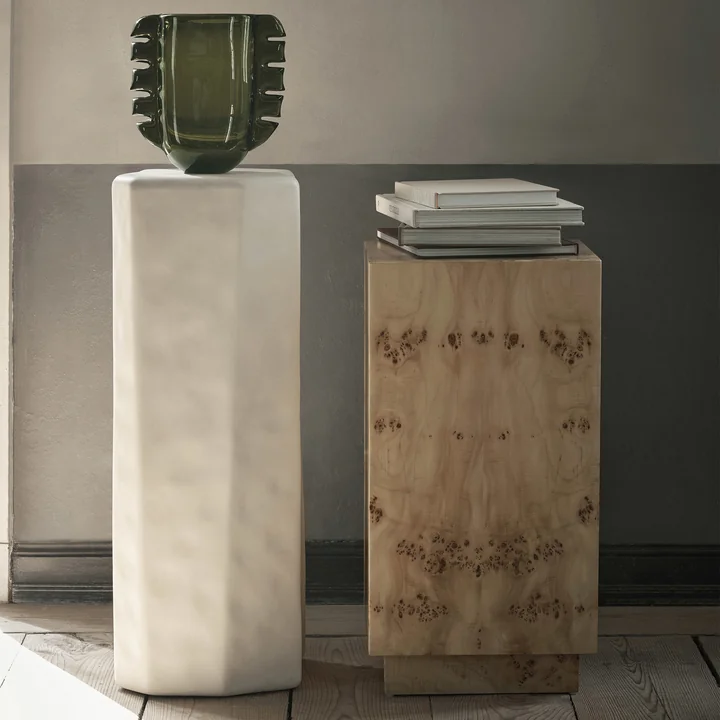 Ferm Living - Burl Beistelltisch, 35 x 67 cm, natur