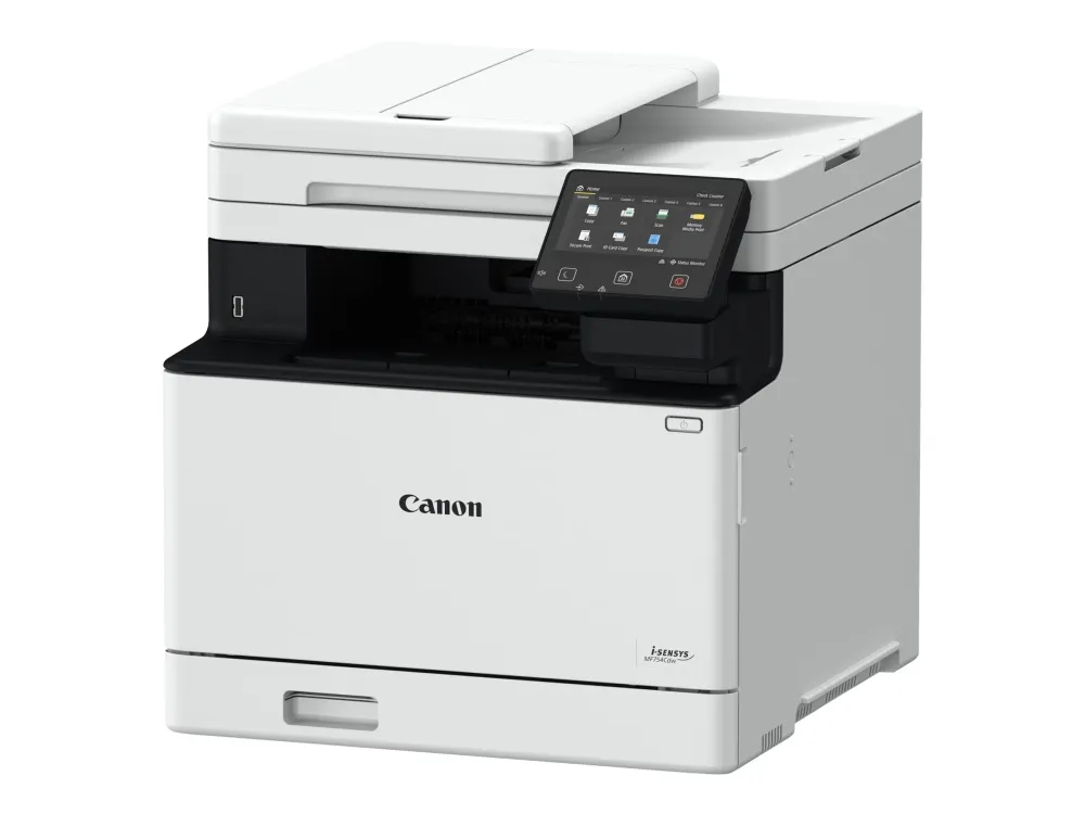 Canon i-SENSYS MF754Cdw - Multifunktionsprinter - farve - laser - A4 (210 x 297 mm), Legal (216 x 356 mm) (original) - A4/Legal (medie) - op til 33 spm (kopiering) - op til 33 spm (udskriver) - 250 ark - 33.6 Kbps - USB 2.0, Gigabit LAN, Wi-Fi(n), US