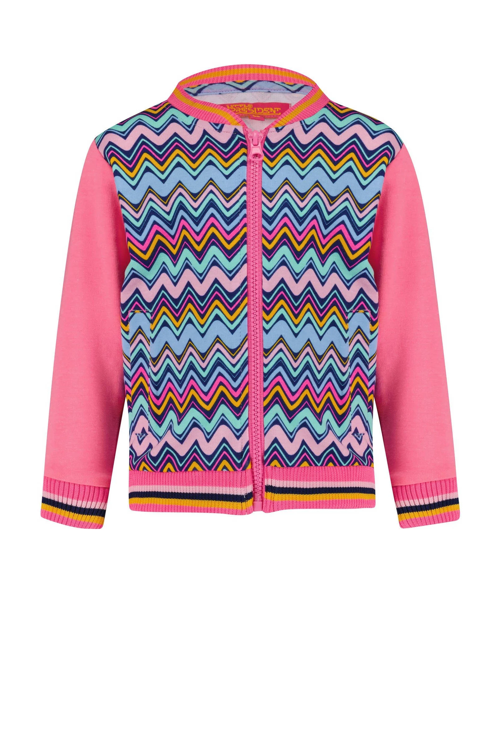 4PRESIDENT gestreept sweatvest Colette multi
