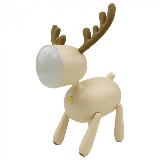 Veuilleuse Led Renne   Beige        de               Mary's