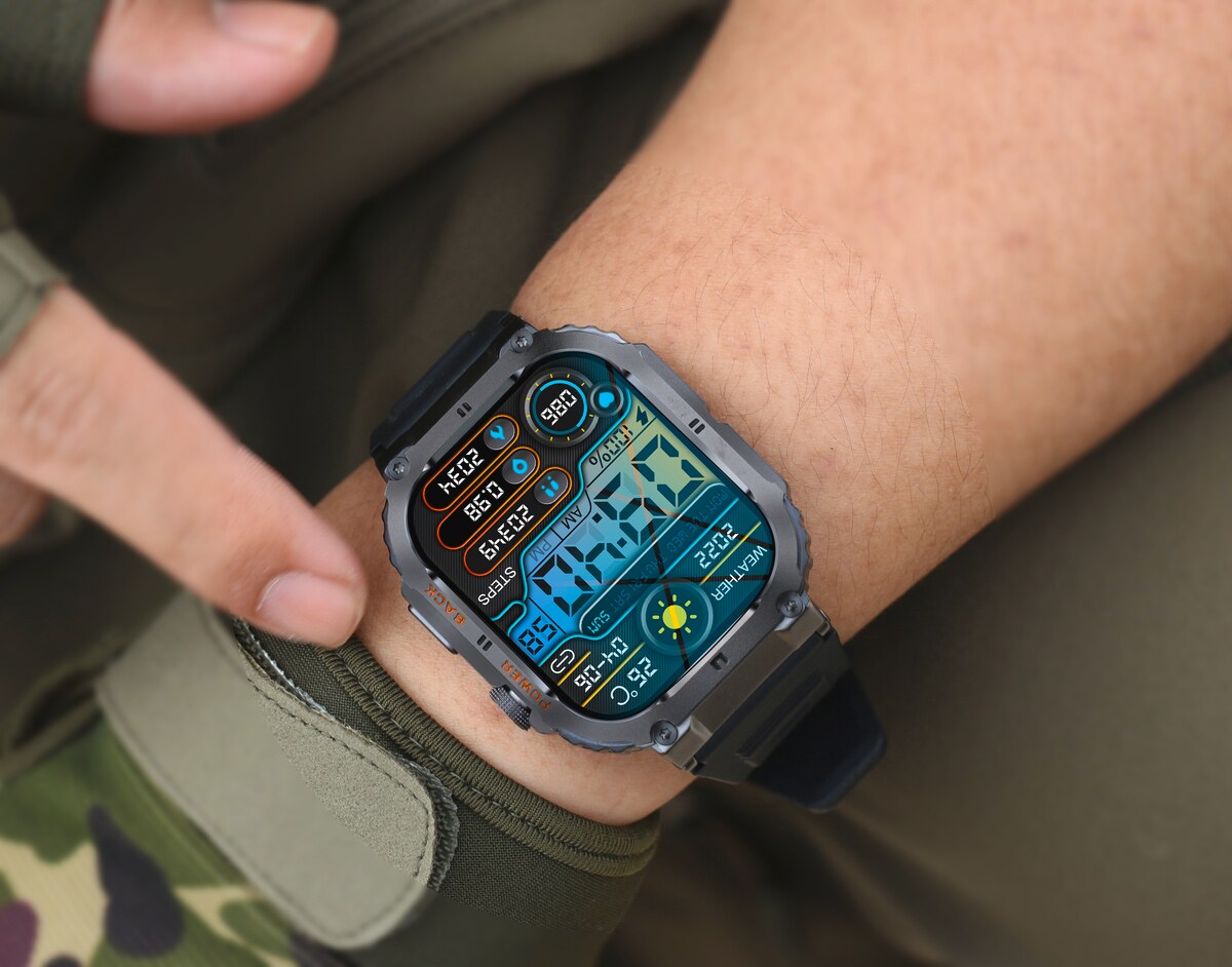 Denver Smartwatch SWC-191 schwarz