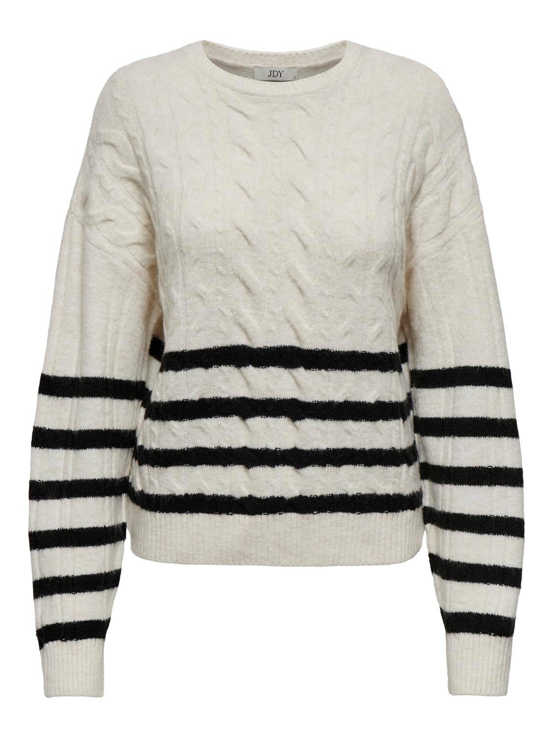JDYZARI Strickpullover Sandshell