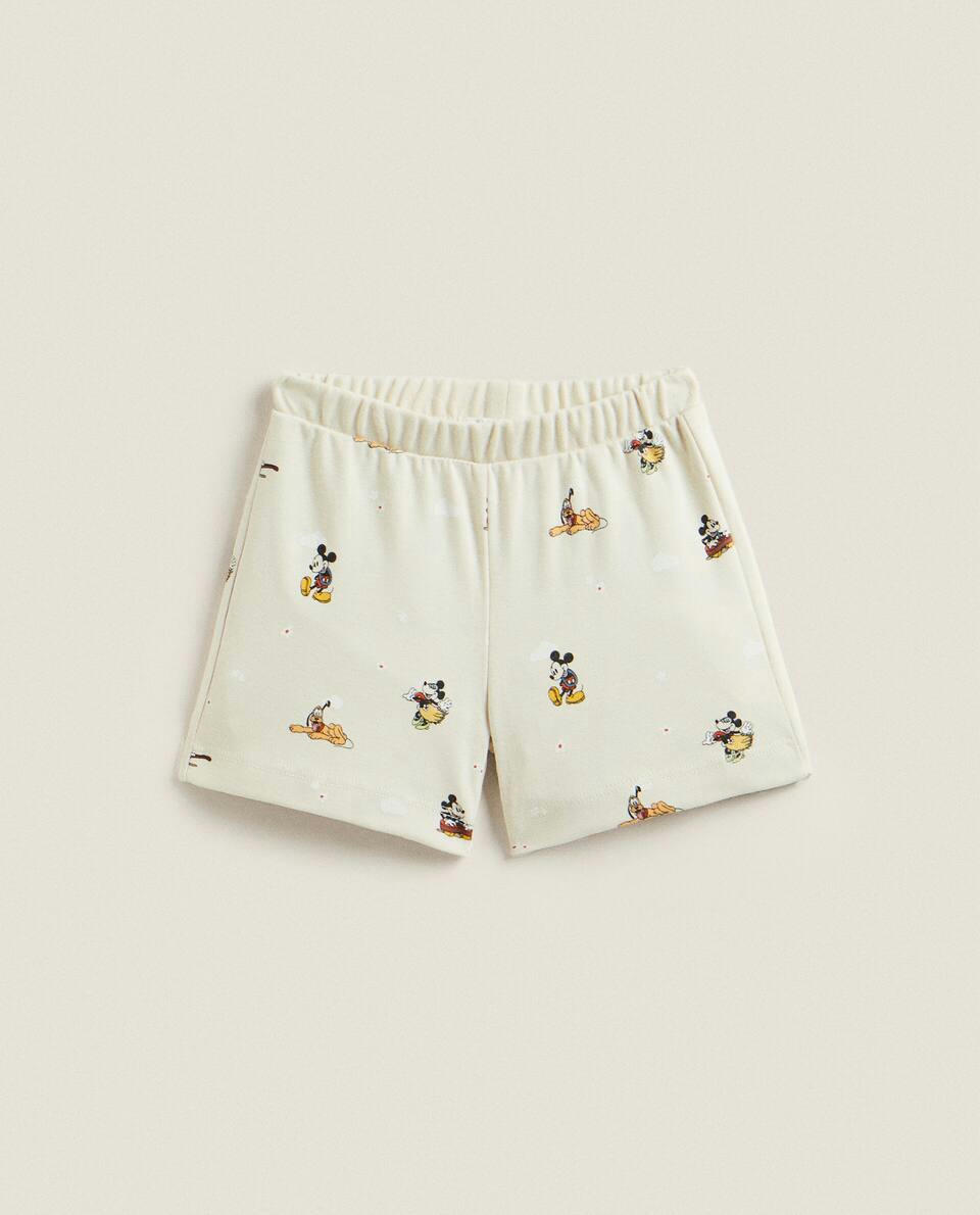 Conjunto de pijama curto infantil do Mickey Mouse da Disney