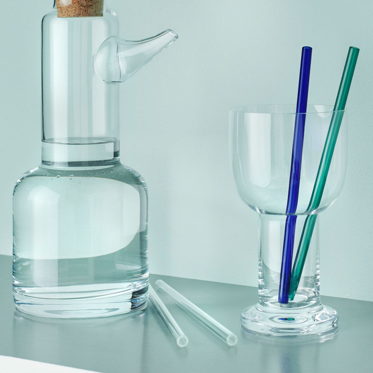 Sipsavor sugerør 2-pack, klar