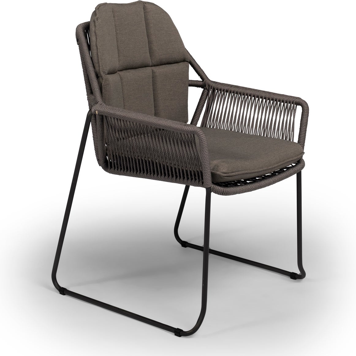 Tierra Outdoor eettafelstoel Rivera antraciet