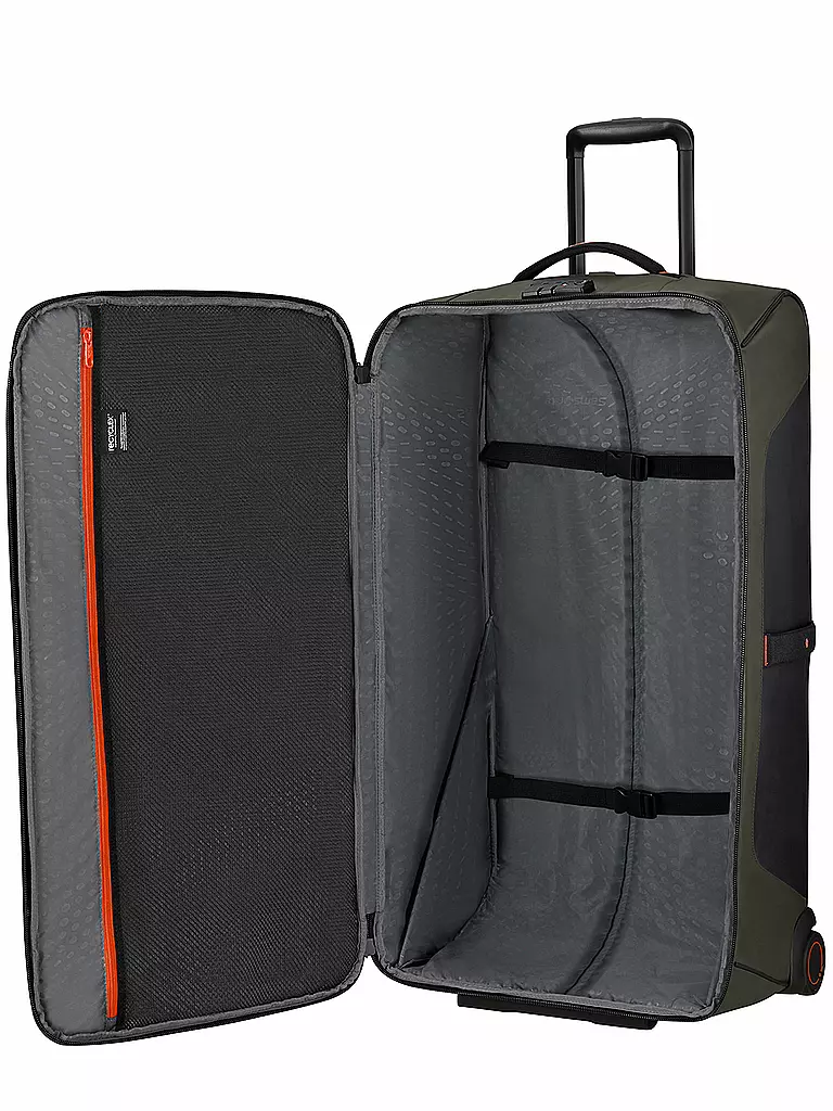 SAMSONITE Trolley Ecodiver 79 Climbing Ivy dunkelgrün