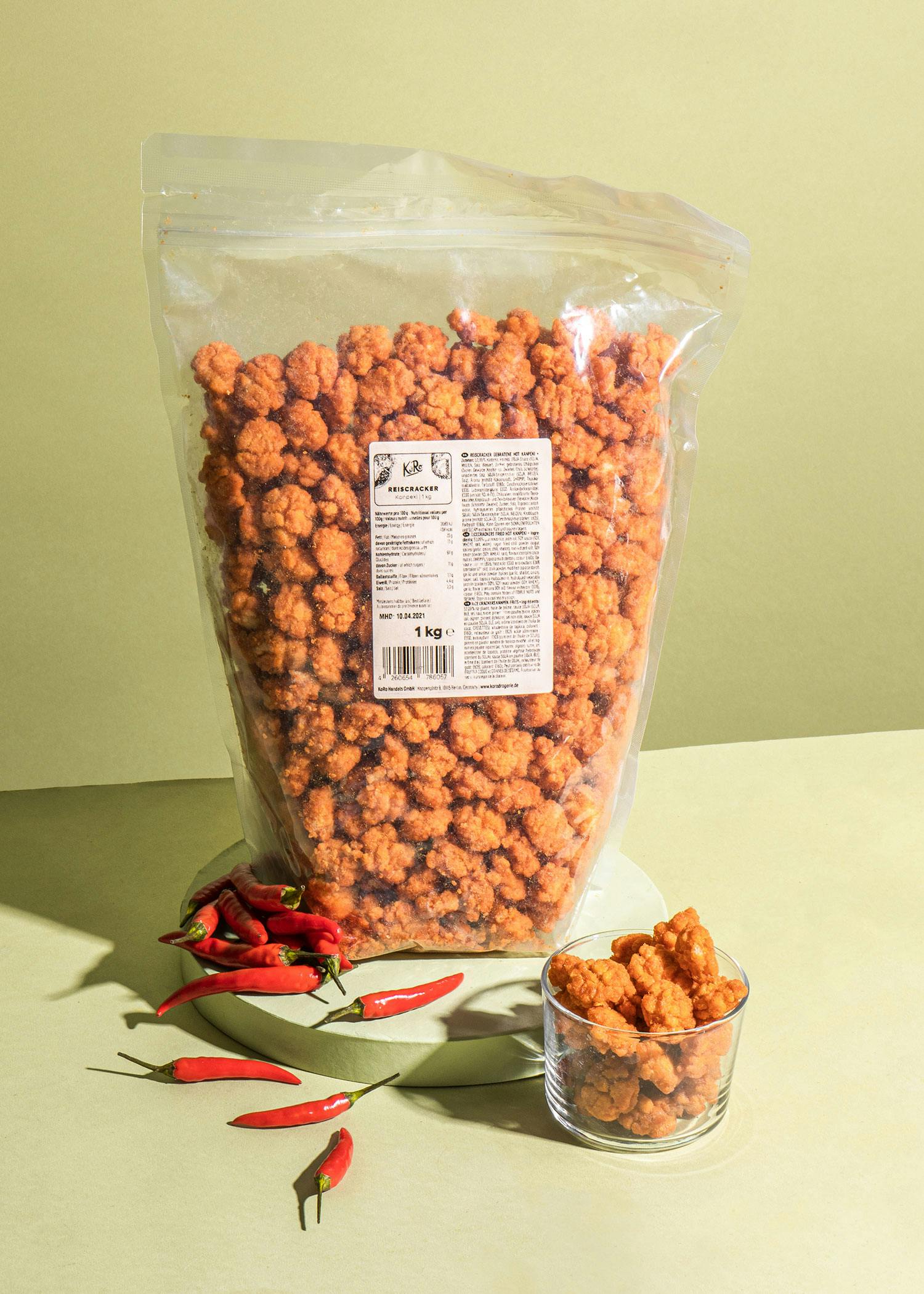 Fried Reiscracker Chili 1 kg