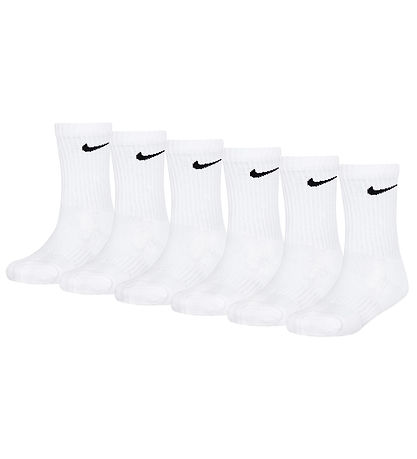 Nike Socken - Gepolstert - Dri-Fit - 6er-Pack - Weiß